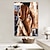 זול Nude Art-ציור שמן בעבודת יד מצוירים ביד אנשים אנכיים קנבס מגולגל מודרני עכשווי (ללא מסגרת)
