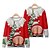 cheap Christmas Costumes &amp; Outfits-Santa Claus Masquerade Ugly Christmas Sweater / Sweatshirt Pullover Top For Men&#039;s Women&#039;s Unisex Adults&#039; Polyester Party Christmas