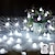 abordables Tiras de Luces LED-mini globo luces de cadena que funcionan con batería con control remoto dormitorio interior 50/100 led luces centelleantes de colores con control remoto luces de cadena led para dormitorio fiesta
