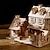 baratos Quebra-cabeças-Quebra-cabeças de madeira 3d, modelo diy, brinquedo de quebra-cabeça de guerra de 1942, presente para adultos e adolescentes, festival/presente de aniversário