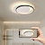 levne Vestavná světla-led stropní svítidlo stmívatelné hliníkové akrylové diskové stínidlo moderní skandinávský styl zapuštěné osvětlení moderní dekorace interiéru - 40 cm bílá