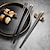 זול כלי אוכל ומטבח-5 זוגות מקלות אכילה מסגסוגת סט מקלות אכילה בסגנון יפני