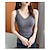 cheap Tank Tops-Women&#039;s Tank Top Camis Black Pink Light Grey Patchwork Lace Trims Plain Casual Daily Sleeveless V Neck Basic Regular Slim Fleece lined One-Size