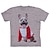 abordables novedad divertida sudaderas con capucha y camisetas-Animal Perro T-Shirt Dibujos Manga Animal Estampado Gráfico Para Pareja Hombre Mujer Adulto Mascarada Impresión 3D Casual Diario