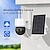 cheap Indoor IP Network Cameras-Hiseeu Wifi Camera With Solar Panels Outdoor 5X Zoom 1080P PTZ IP Camera PIR Motion Detection Audio Video Surveillance Camera