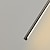 preiswerte Pendelleuchte-LED-Pendelleuchte Liner-Design, 56 cm 1-flammiges Kabel verstellbares Liniendesign Pendelleuchte für Schlafzimmer Wohnzimmer Bar Café leuchtend Silber/Kupfer (inkl. Leuchtmittel)