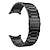 halpa Samsungin kellon rannekkeet-Kellon ranneke varten Samsung Galaxy Watch 5 Pro 45mm Watch 5 40/44mm Watch 4 Classic 42/46mm Watch 4 40/44mm Ruostumaton teräs Korvaus Hihna Säädettävä Hengittävä Iskunkestävä Ranneke