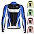 cheap Men&#039;s Jerseys-21Grams Men&#039;s Cycling Jacket Cycling Jersey Long Sleeve Bike Jacket Top with 3 Rear Pockets Mountain Bike MTB Road Bike Cycling Thermal Warm Warm Breathable Breathability Yellow Red Blue Graphic