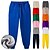 voordelige Joggingbroeken-Voor heren Fleece broek Joggingbroeken Jogger Elastisch ontwerp met trekkoord Casual Sport &amp; Outdoor Dagelijks Comfort Zacht Effen Kleur Marine Abrikoos Groen S M L