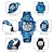 cheap Digital Watches-SKMEI Sport Kids Watches LED Electronic Digital Watch Outdoor Waterproof Calendar Chronograph Alarm Clock Noctilucent Wristwatch Boys Girls