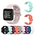 billige Fitbit urbånd-Urrem til Fitbit Versa 2 / Versa Lite / Versa SE / Versa Silikone Udskiftning Rem Blød Åndbart Sportsrem Armbånd