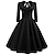 Χαμηλού Κόστους Ιστορικές &amp; Vintage Στολές-Ρετρό / Βίντατζ Δεκαετία του 1950 Vintage Φόρεμα Κοκτέιλ Φόρεμα Swing φόρεμα Φόρεμα Flare Χριστουγεννιάτικο φόρεμα για πάρτι Γυναικεία Μασκάρεμα Πάρτι / Βράδυ Φόρεμα