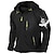 cheap Men&#039;s Graphic Hoodie-Men&#039;s Full Zip Hoodie Sweat Jacket Outerwear Black Light Grey Dark Gray Hooded Plain Eagle Zipper Pocket Sports &amp; Outdoor Daily Sports Streetwear Casual Athletic Spring &amp;  Fall Clothing Apparel
