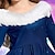 preiswerte Weihnachtskleider für Kinder-kinderkleidung Mädchen Kleid Schneeflockenkleid Schneeflocke Langarm Casual Pelzkragen Rundhalsausschnitt bezaubernd Täglich Polyester Übers Knie Casual kleid Schaukelkleid A Linie Kleid Herbst Winter