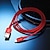 Недорогие Кабели для мобильных телефонов-зарядное устройство для iphone 3,3 фута 6,6 фута кабель rock Lightning шнур для зарядки iphone 2.4a USB-кабель с нейлоновой оплеткой для быстрой зарядки, совместимый с iphone 14 pro max 13 pro 12 11