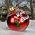 זול קישוטי חג המולד-חג המולד חוצות מתנפח כדור מעוטר 60 ס&quot;מ (23.6 אינץ&#039;) חג המולד לפוצץ כדורי קישוטים עם משאבה
