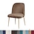 ieftine Husa scaun de sufragerie-husă pentru scaune de sufragerie din catifea elastică tapițată laterală husă pentru scaune de sufragerie huse cu spate curbat cu accent la mijlocul secolului huse pentru scaune pentru bucătărie living