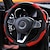 voordelige Stuurhoezen-1 set 38 cm auto stuurhoes auto stuurwiel vlecht op het stuurwiel case funda volante universele auto accessoires