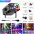 cheap Projector Lamp&amp;Laser Projector-16 Patterns La-ser Projector RGB Stage Light Disco LED Magic Ball Party Lights Souns Active Music Center Strobe Lamp with Remote