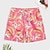 cheap Men&#039;s Board Shorts-Men&#039;s Board Shorts Swim Shorts Swim Trunks Summer Shorts Beach Shorts with Mesh lining Elastic Waist Print Graphic Flamingo Comfort Breathable Short Casual Daily Beach Fashion Hawaiian Black Pink
