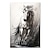 levne Zvířecí malby-mintura ručně vyráběné koňské olejomalby na plátně nástěnné umělecké dekorace moderní abstraktní zvířata obraz pro domácí dekoraci válcovaný bezrámový nenatažený obraz
