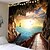 cheap Wall Tapestries-Landscape Ocean Cave Large Wall Tapestry Art Decor Blanket Curtain Hanging Home Bedroom Living Room Decoration Polyester