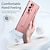 cheap Samsung Cases-Phone Case For Samsung Galaxy Z Fold 5 Z Fold 4 Z Fold 3 Full Body Case with Stand Flip Full Body Protective Solid Colored PC