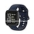 billige Fitbit urbånd-Urrem til Fitbit Versa 2 / Versa Lite / Versa SE / Versa Silikone Udskiftning Rem Blød Åndbart Sportsrem Armbånd