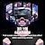 abordables Consoles de Jeux Vidéo-3d vr lunettes réalité virtuelle 3d vr casque lunettes intelligentes casque pour smartphones téléphone portable mobile 7 pouces lentilles jumelles avec contrôleurs