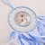 cheap Dreamcatcher-Life of Tree Blue Dream Catcher Handmade Gift Feather Hook Flower Wind Chime Ornament Wall Hanging Decor Art Boho Style 16x60cm/6.3&#039;&#039;x24&#039;&#039;