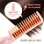 cheap Shaving &amp; Hair Removal-Electric Hair Straightener Brush Comb Mini Hair Curler Fast Heating Men Beard Straightening Iron Hot Combs Wet Dry Styling Tools