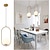 billige Ring &amp; Rund Design-pendelbelysning små faldloftslamper til køkkenø vintage rustik bondehus spisestue bar