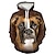 Недорогие новые забавные толстовки и футболки-Животный принт Собака Щенок Толстовка Мультяшная тематика Манга Аниме 3D Передний карман Графический Назначение Для пары Муж. Жен. Взрослые 3D печать