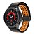 cheap Watch Bands for Samsung-Smart Watch Band for Samsung Galaxy Watch 5 Pro 45mm 4 Classic 42mm 46mm 3 41mm Active 2 40mm 44mm Gear Sport S2 Classic Silicone Smartwatch Strap Elastic Adjustable Breathable Sport Band Replacement