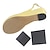 cheap Insoles &amp; Inserts-Sole Non-Slip Stickers Square Black High Heels Wear-Resistant Stickers Sole Protection Stickers