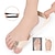 رخيصةأون تبطين الحذاء-نسائي البوليستر / سيليكون فواصل أصابع القدم تصحيح تم إصلاحه مناسب للبس اليومي / تمرين عاري / أسود 1 قطعة