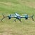 tanie zdalnie sterowany dron-Zdalnie sterowany samolot V10 Helikopter Odporny na upadki samolocik dla chłopca Szkoła podstawowa Ładowanie czteroosiowego drona Podwójny pakiet elektryczny