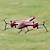 tanie zdalnie sterowany dron-Zdalnie sterowany samolot V10 Helikopter Odporny na upadki samolocik dla chłopca Szkoła podstawowa Ładowanie czteroosiowego drona Podwójny pakiet elektryczny