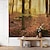 cheap Nature&amp;Landscape Wallpaper-Cool Wallpapers Nature Wallpaper Wall Mural Forest Wall Covering Sticker Peel and Stick Removable PVC/Vinyl Material Self Adhesive/Adhesive Required Wall Decor for Living Room Kitchen Bathroom