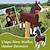 voordelige buitendecoratie-unieke paarden koe brievenbus, creatieve gepersonaliseerde dieren brievenbus, handgemaakte brievenbus, geschikt voor tuin, houten huis decoratie buiten paard