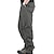 billige Cargobukser-Herre Hold Varm Ripstop Polyester Sort Brun