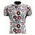 cheap Men&#039;s Jerseys-21Grams Men&#039;s Cycling Jersey Short Sleeve Bike Top with 3 Rear Pockets Mountain Bike MTB Road Bike Cycling Breathable Moisture Wicking Quick Dry Reflective Strips White Red Dark Navy Graphic Polyester