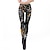 voordelige Historische &amp; vintage kostuums-Punk &amp; Gothic Steampunk hoog getailleerd Leggings Potlood broek Cosplay Dames Maskerade Feest / Uitgaan Broeken