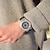お買い得  クォーツ腕時計-男性 クォーツ クロノグラフ付き 光る 夜光計 シリコーン 腕時計