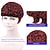 cheap Black &amp; African Wigs-Short Curly Pixie Cut Wigs with Bangs Wine Red Color Short Human Hair Wigs for Black Women Cute Daily Wear Wig Burgundy 99J Color