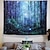 billige landskapsteppe-landskap stor veggteppe skog lys kunst dekor teppe gardin hengende hjem soverom stue dekorasjon polyester