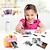 billiga Digitalkamera-barnkamera instant print kamera för barn 1080p hd video fotokamera leksaker med 32gb kort utskrift papper färg pennor uppladdningsbar digitalkamera för barn