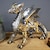 cheap Statues-Steampunks Style Animal Sculpture Mechanical Animal Ornament Decoration Heavy Industry Decoration Resin Mechanical Decoration Pendant New Year Decoration