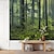 cheap Nature&amp;Landscape Wallpaper-Cool Wallpapers Nature Wallpaper Wall Mural Forest Wall Covering Sticker Peel and Stick Removable PVC/Vinyl Material Self Adhesive/Adhesive Required Wall Decor for Living Room Kitchen Bathroom