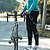 baratos Calções, collants e calças de homem-21Grams Homens Calças Elásticas para Ciclismo Moto Calças Ciclismo de Montanha Ciclismo de Estrada Esportes Retalhos Tapete 3D Ciclismo Respirável Secagem Rápida Verde Branco Elastano Roupa Roupa de